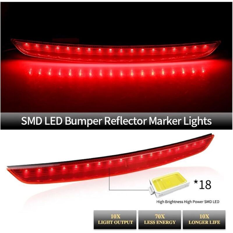 DEBUNS Brake Light Compatible with TT/TTS MK2 8J Models 2006-2014 Rear Third High Mounted 8J0945097