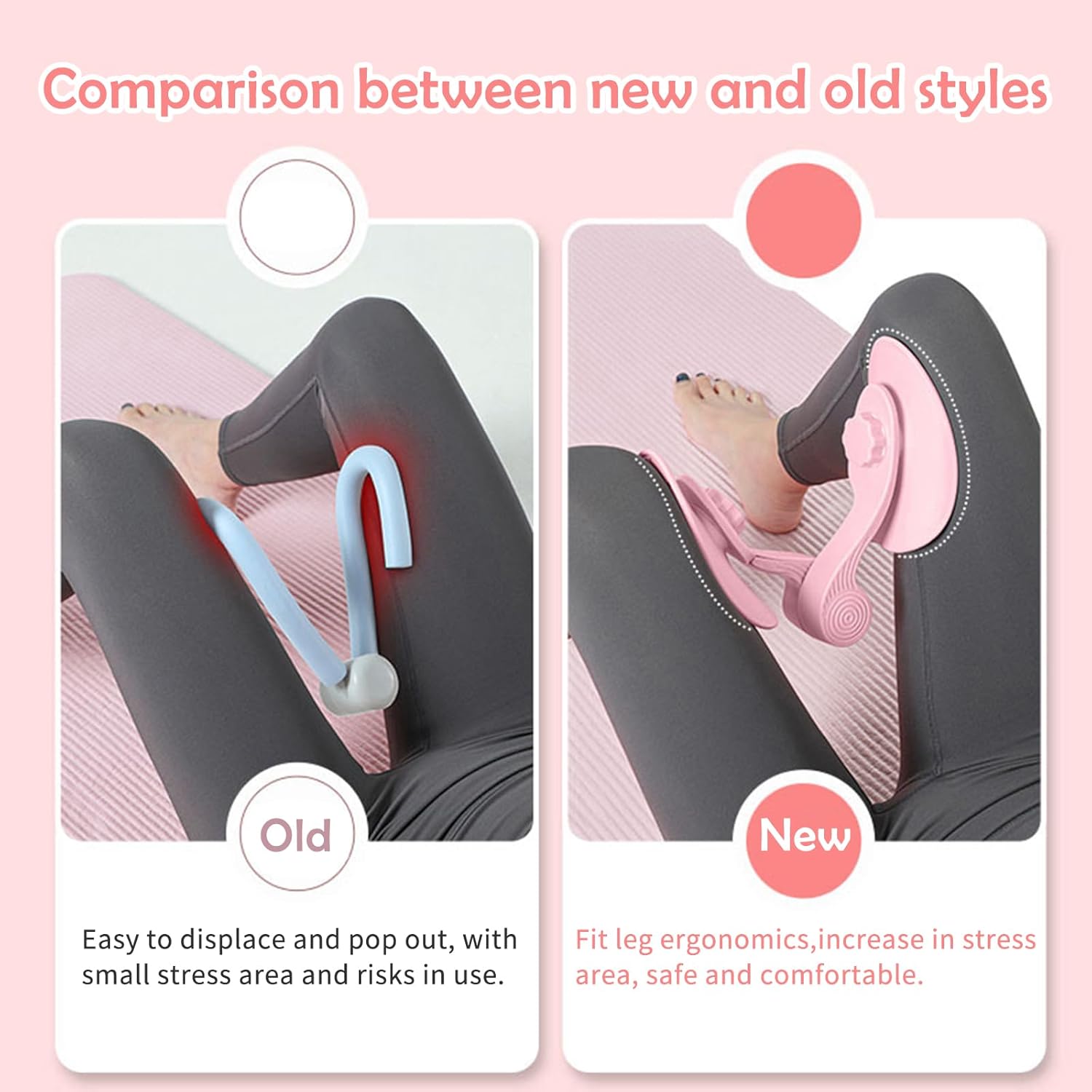 Thigh trainer pelvic floor trainer for women, hip trainer pelvic floor muscle trainer, butt trainer, for home legs, exercise equipment B