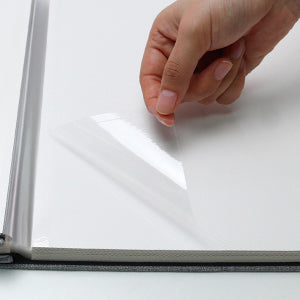 Self-Adhesive Photo Album 27 * 28 cm Scrapbook Album 40 Double-Sided Pages Linen Hardcover DIY Anniversary Memory Book for Baby