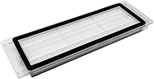 Xiaomi Roborock Vacuum Cleaner Spare Parts Compatible with S5 MAX S6 Pure S6 Max V S50 Includes 2 Roller Brushes 4 Side Brushes 4 HEPA Filter White