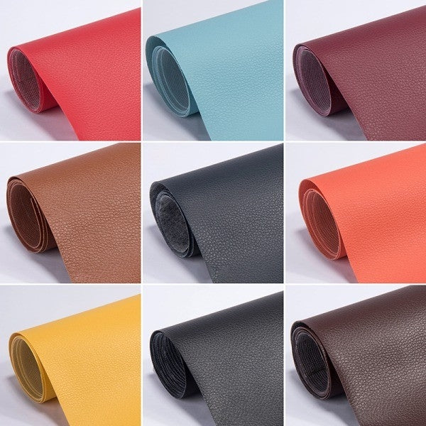 Leather Repair Patch Self-Adhesive Sofa Fix Red 35x137cm