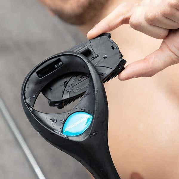 Folding Back and Body Razor - Perfect Black