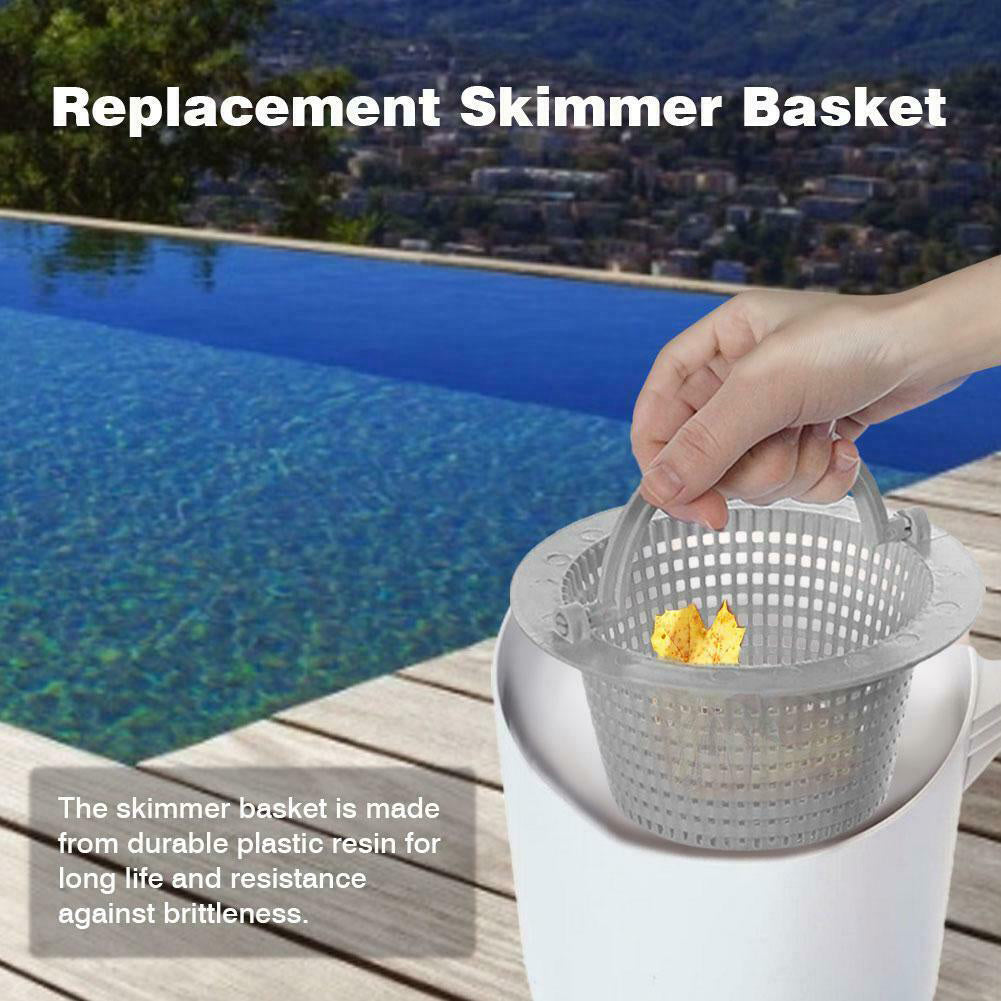 Replacement Skimmer Basket for Above Ground Pools Universal Fit Plastic