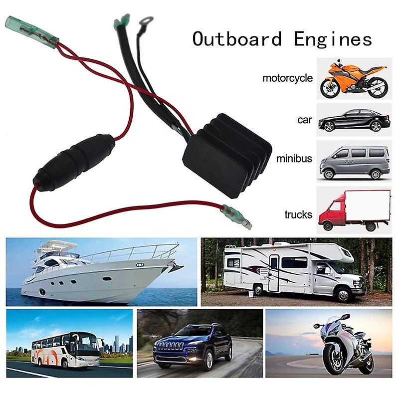 Voltage Regulator Rectifier Compatible with Yamaha 25Hp-70Hp Outboard Motors 6G1-81970-61