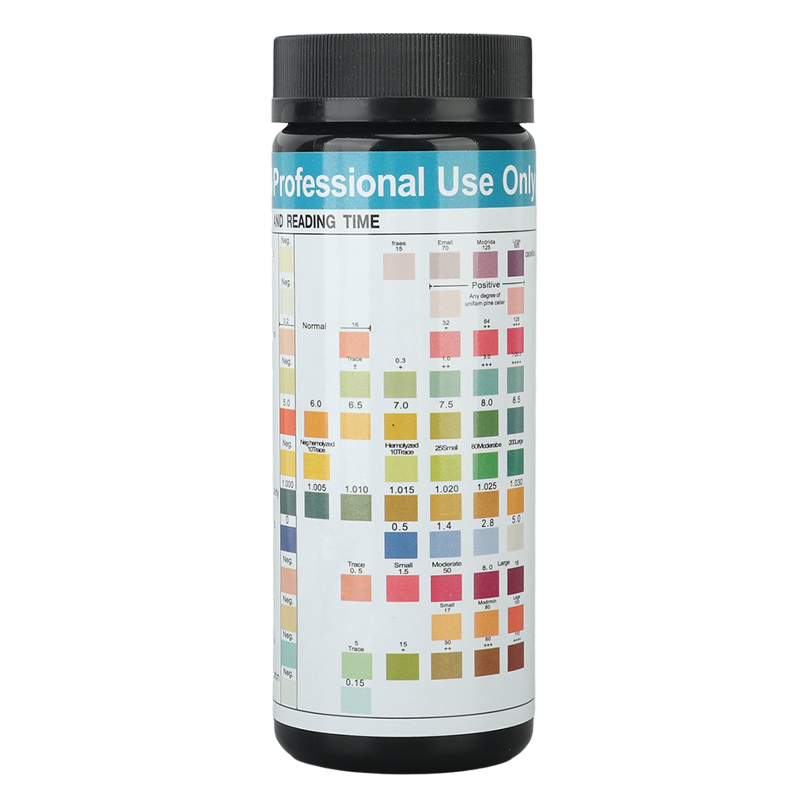 100pcs Urine Test Strips Rapid Diagnostic Urine Test Strips Portable 12-Parameter Glucose Test Strips for Home, Hospital and Laboratory Use 0.1