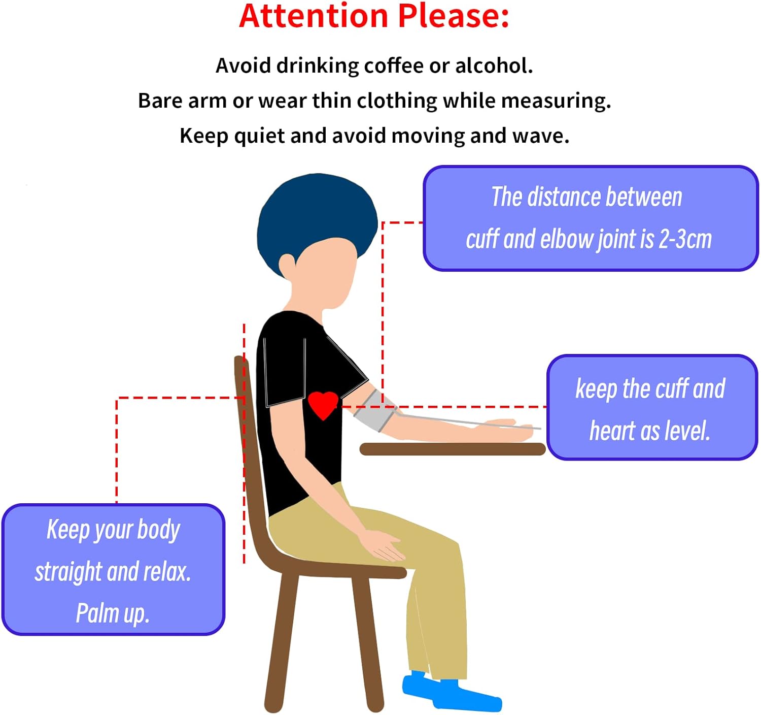 Extra Large Cuff Compatible with Omron 9201d-21201d Inch (22-53cm) XL Adult Blood Pressure Cuff ARM BP Replacement Cuff for Large ARM, Gray