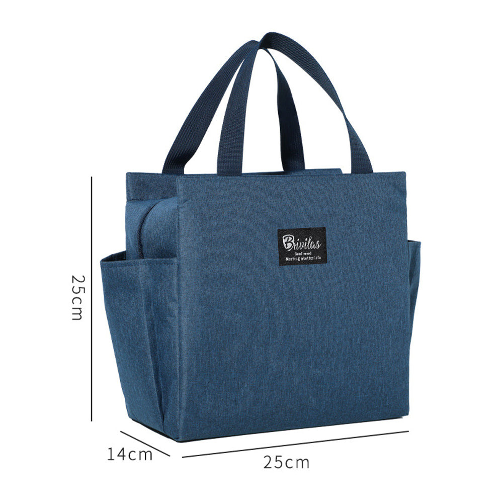 Lunch Bag for Adult Children Thick Portable Black