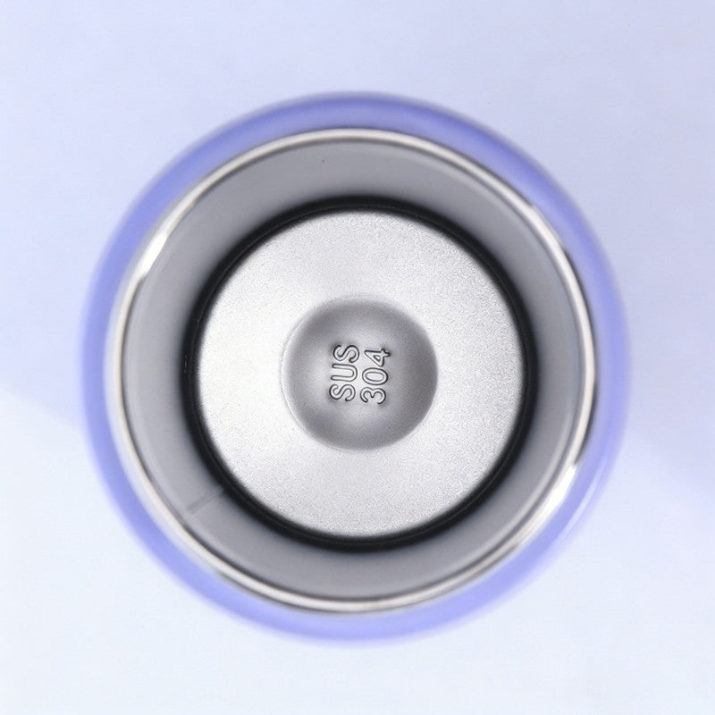 Insulated Stainless Steel Water Bottle with Straw,Egg Green & 24 oz, BPA-Free, for Travel, Sports, Outdoors