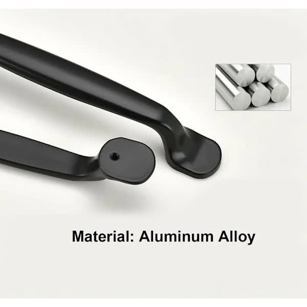 10x 96mm Black Kitchen Handles Door Handles Drawer Handles Bedroom Furniture Handles