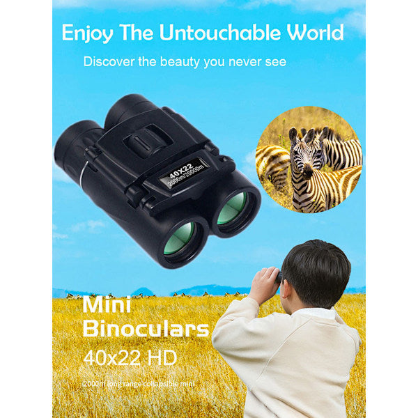 Powerful Binoculars for Hunting Sports, 40x22, 2000m Range, Bak4 FMC Optics