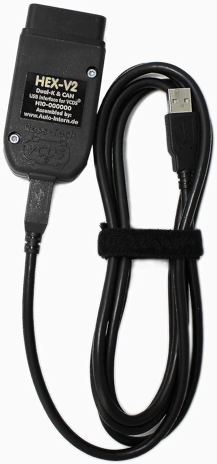 VCDS HEX V2 Diagnostic Interface Cable Compatible with Volkswagen Audi Seat