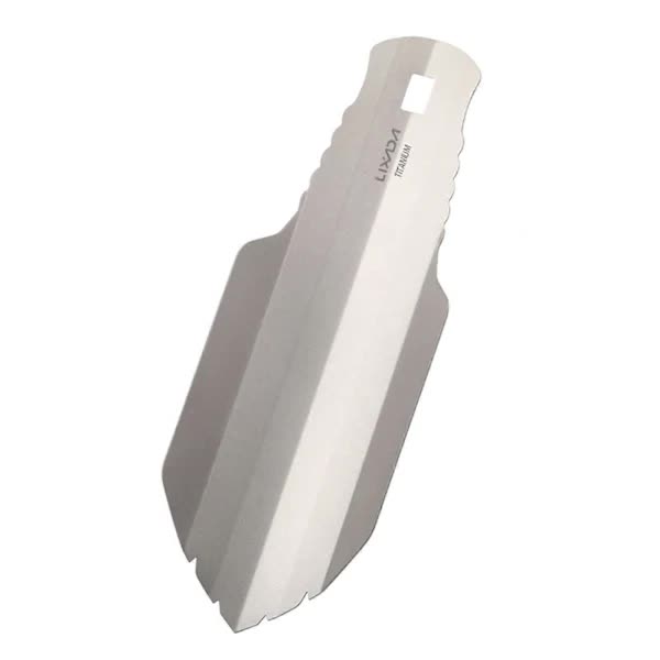 Lixada Titanium Garden Hand Shovel for Outdoor Camping Hiking Backpacking