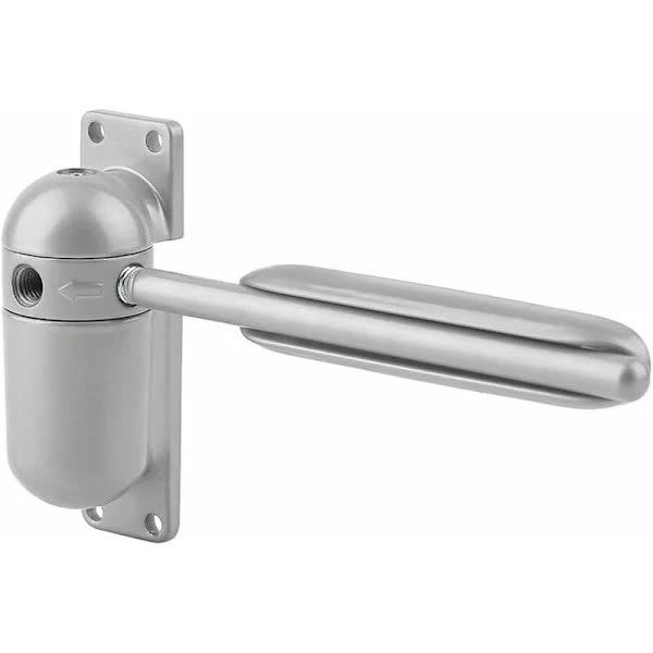 Self-Closing Door Closer Spring Surface Mounted Adjustable Durable Gray Compatible with Self-Closing Doors