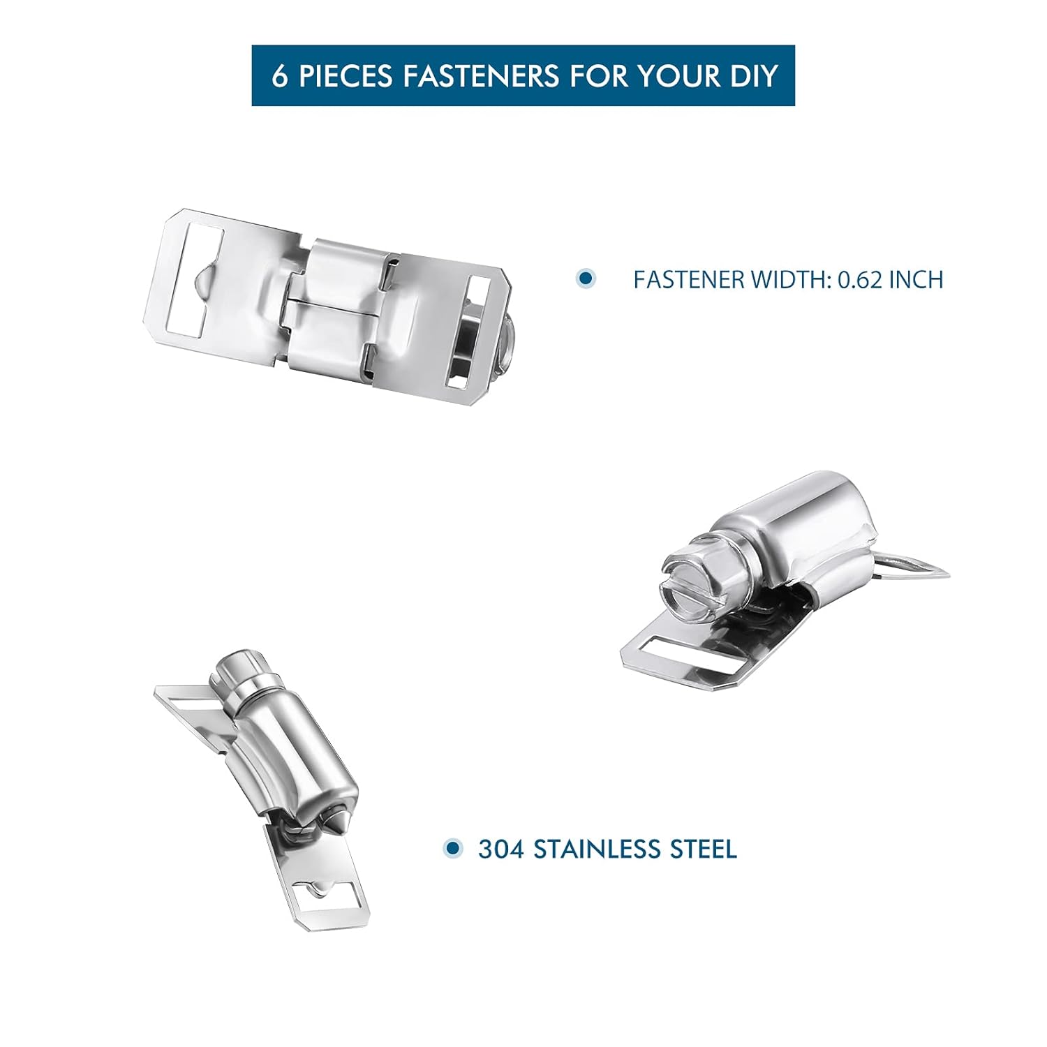 Hoses Clamps, Clamps Worm, Worm Clamps Stainless Steel, Large Hose Clamp Worm Drive Hose Clamps Adjustable Pipe Hose Clamp for Intercooler, Pipe, Plumbing, Tube and Fuel Line (9 Pieces,11.5 Feet)