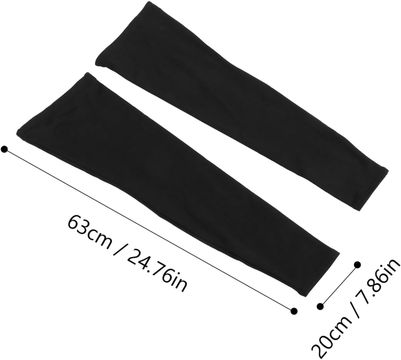 1Pair Thermal Cycling Leg Warmers for Men Women Fleece Lined Knee Sleeves for Outdoor Sports Compression Support for Running Biking Relief Calf Sleeves