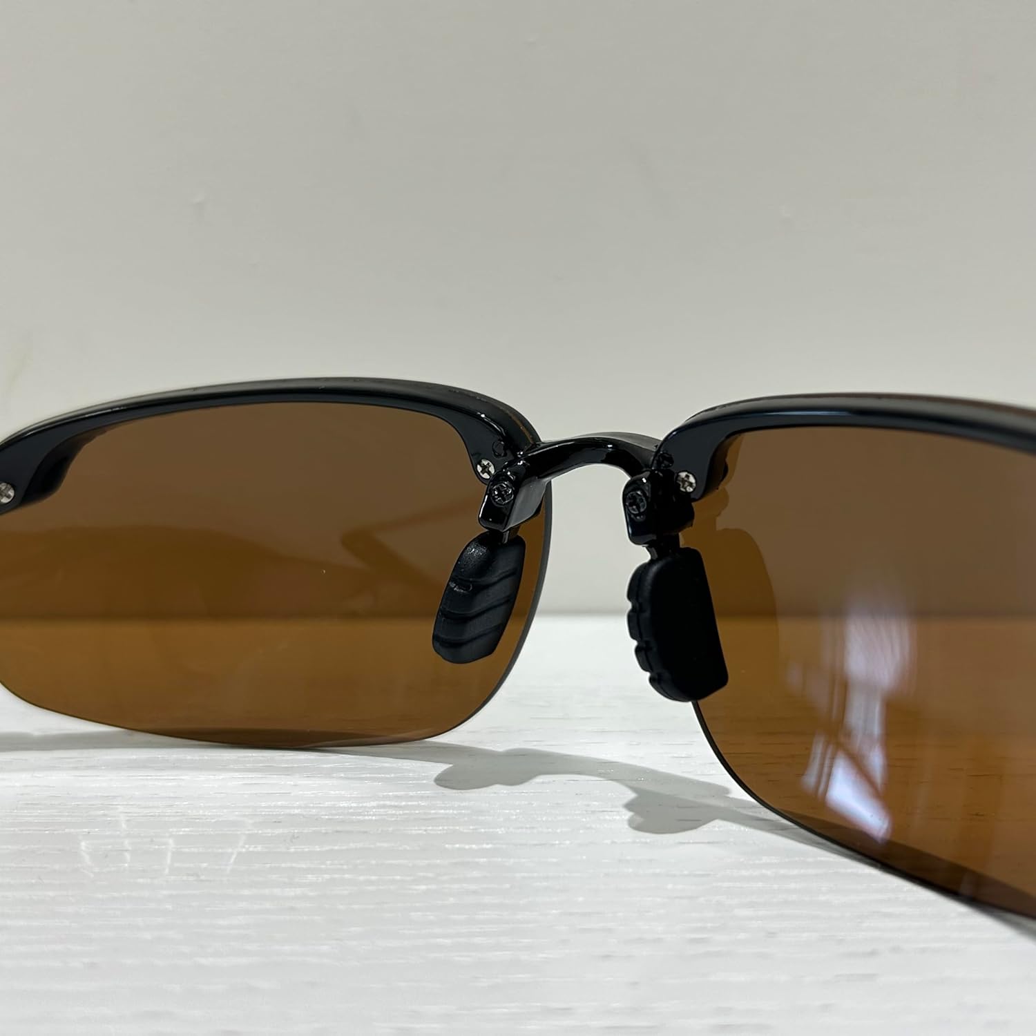 2Pair Maui Jim Sunglasses Nose Pads Replacement Martini Sport Sunglasses Nose Pads,Silicone Push on Nose Pads Eyeglasses Accessories