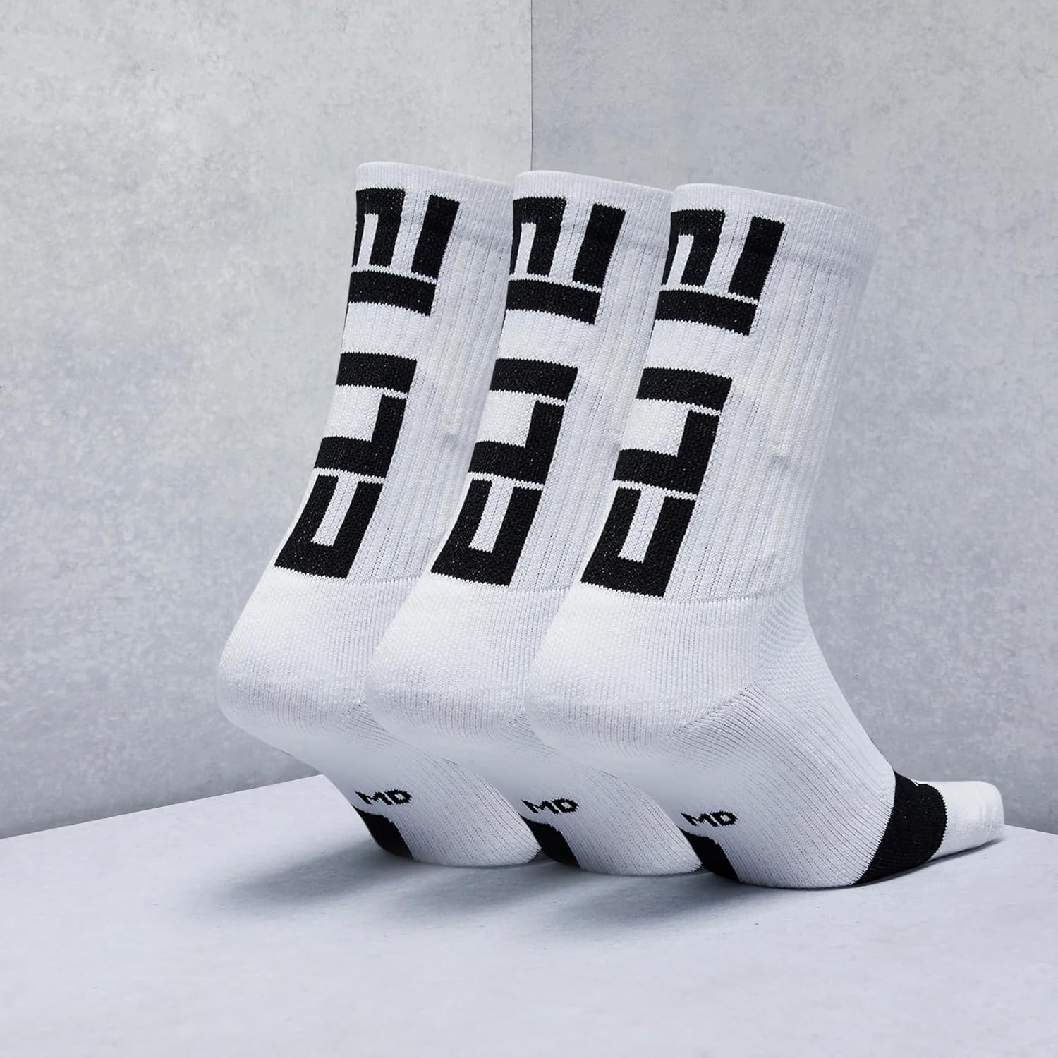 Elite Basketball Crew Socks for Men and Women, Cushion Performance Athletic Basketball Socks