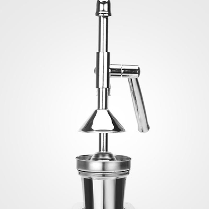 Stainless Steel Manual Press Fruit Squeezer Handheld Orange Lemon Maker Vegetable Juice Blender Cup