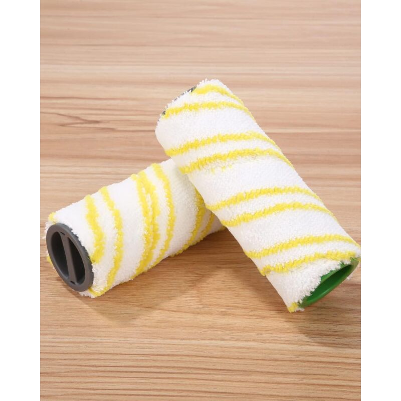Replacement Rolls for Kärcher FC7 FC5 FC3D FC3 (Yellow) (4)