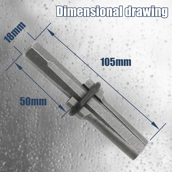 Wedge molds/Stone wedge for stone cracking 18 mm 5-pack