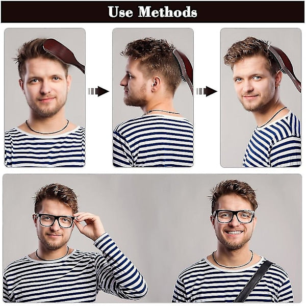 Boar Bristle Hair Brush for Men Women and Kids, 360 Wave Brush for Daily Use, Soft Natural Bristles