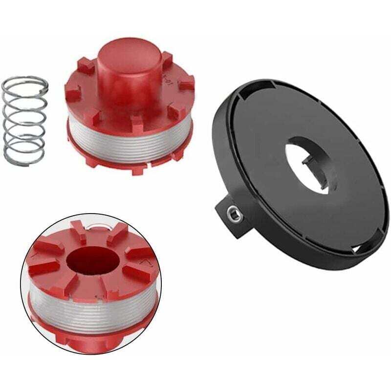 Line spool and spool cover for Einhell CECT 36/30 LI E SOLO, AGILLO 36/255 BL grass trimmer, trimmer line