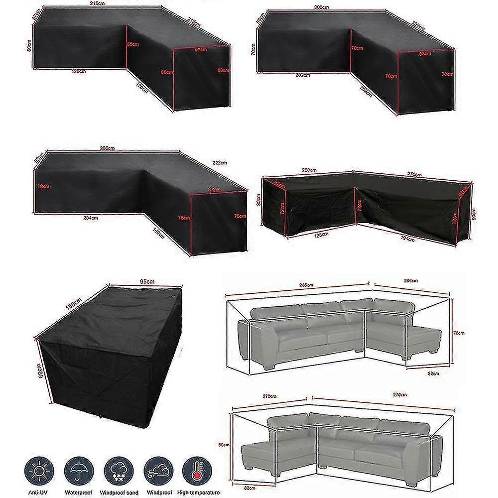 Waterproof furniture cover in high quality 260*192*82cm