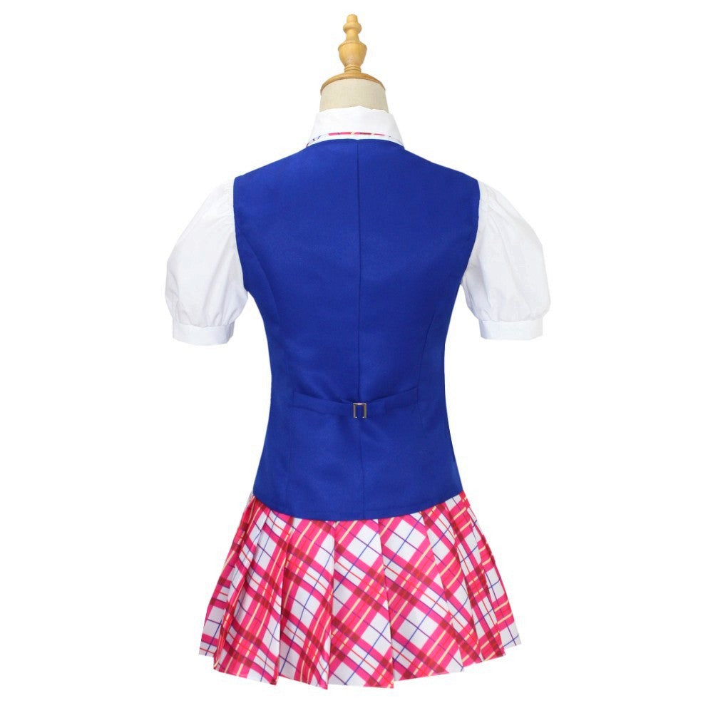 Barbie Movie Delancy Dress Four-Piece Set S Ever After High Princess Academy School Uniform Costume