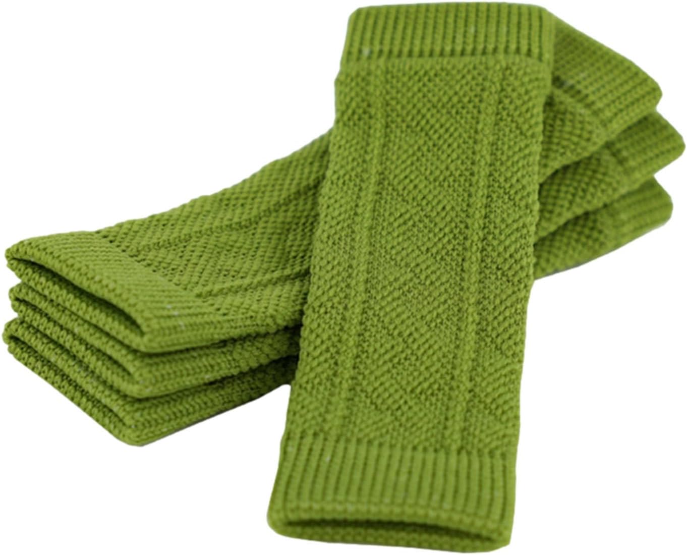 Dog Elbow Protector, 4 Dog Legs Knitted Socks, Dog Wound with Skin Friendly, Pet Leg Wound Protector, Dog Leg Warmer Wraps, Pet Elbow Protective Sleeve for Small Medium Dogs