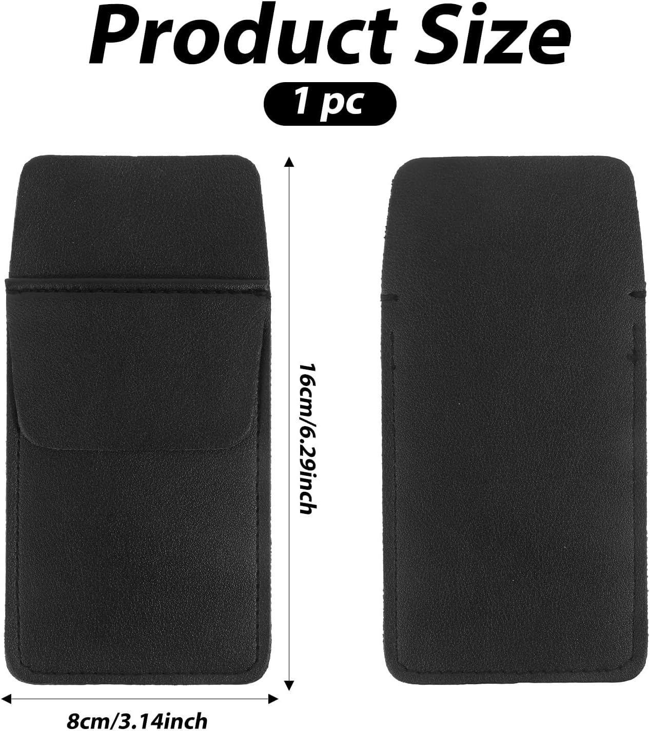 Pocket Protector, PU Leather Pocket Organizer, Pocket Pouch for Men Pocket Shirt Lab Coat for School Office Hospital Supplies