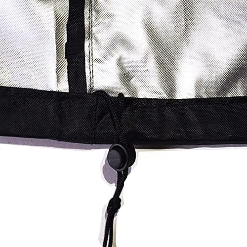 Updated Classic Waterproof Hammock Swing Chair Cover Patio Hanging Chaise Lounge and Stand Cover 73 Inch Outdoor Accessory Hanging Curved Steel Chaise Lounge Chair Covers (Black) (Black)