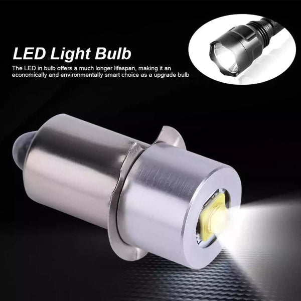 P13.5S DC6V-24V/3-12V LED Upgrade Lights White Maglite Flashlight 3-12v white