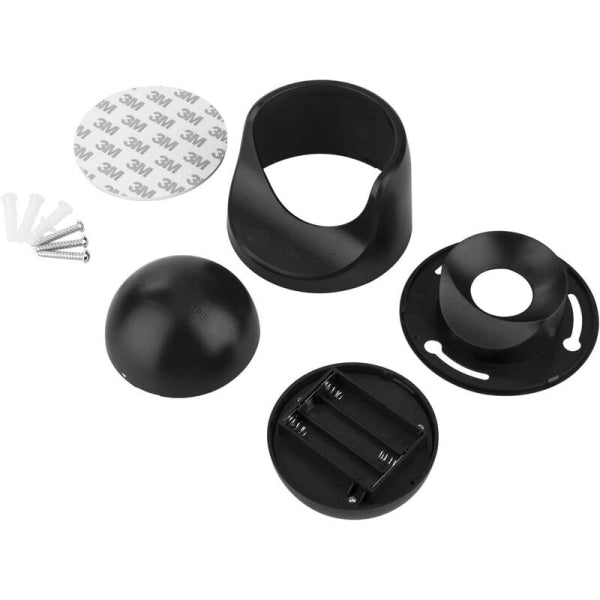 Outdoor Wall Light with Motion Sensor | 1000 Lumen LED Outdoor Lighting | Battery Powered Cordless Lighting | 360 Degree Rotation and Tilt