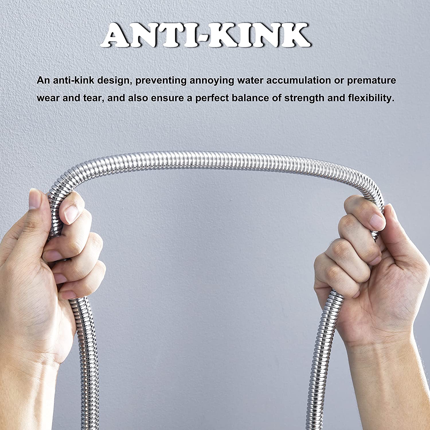 Shower hose Stainless steel 2.5 meters