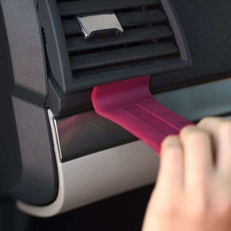 Car Stereo Removal Tool, Plastic Door Panel Pry Tool, Breaker Tool, Screwdriver, Four-Piece Set, Plastic Buckle, Screwdriver 6 Inch