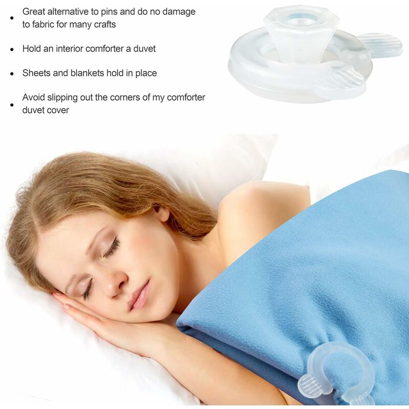 20 pcs. duvet clips, clips to hold the duvet in place, duvet clips, duvet clips for duvet