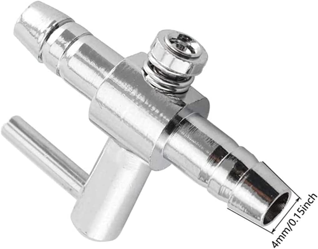 Aquarium Fish Tank Air Flow Control Lever Pump Single Way Valve, 16Pcs