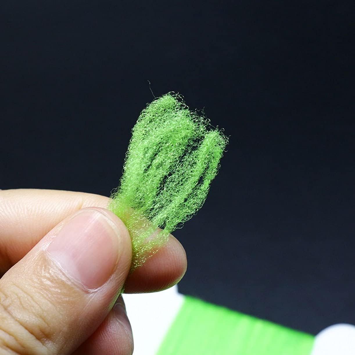 8 Colors/Set Polypropylene Floating Yarn 1yards per Card Dry Fly fibers Spinner Wings Fly Tying Parachutes Materials