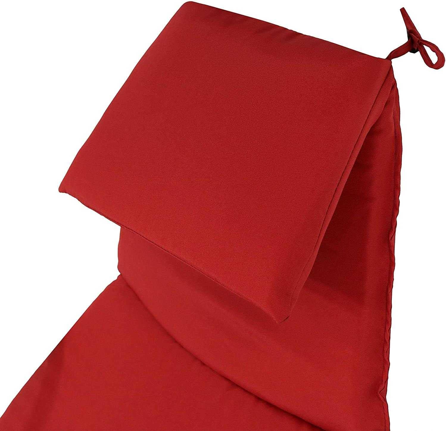 Outdoor Cushion Hammock Chair - Replacement Cushion and Accessories for Hanging Chairs, Chaise Lounges, and Outdoor Lounge Chairs with Fabric and Umbrella Options