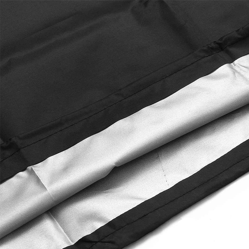 Boat Seat Cover Outdoor Waterproof Captain's Chair Seats Covers Dustproof Pedestal Pontoon Captain Bench for Helm Protector 1pcs Black 25.6x25.6x47 in