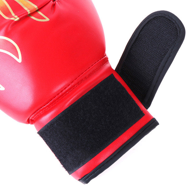 Compatible Boxing Gloves for Children Junior Youth Sparring Training Kickboxing Red Blue One Size