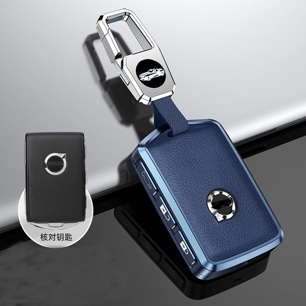 Volvo Keychain Blue Compatible with XC60 S90 S60 XC40 XC90 V60 V90 0.1