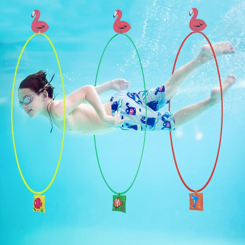 Diving Rings for Pool, Diving Ring, Diving Rings for Swimming, Diving Toys, Pool Swimming Toys, Water Swimming, Pool Toys for Swimming Training, Summer