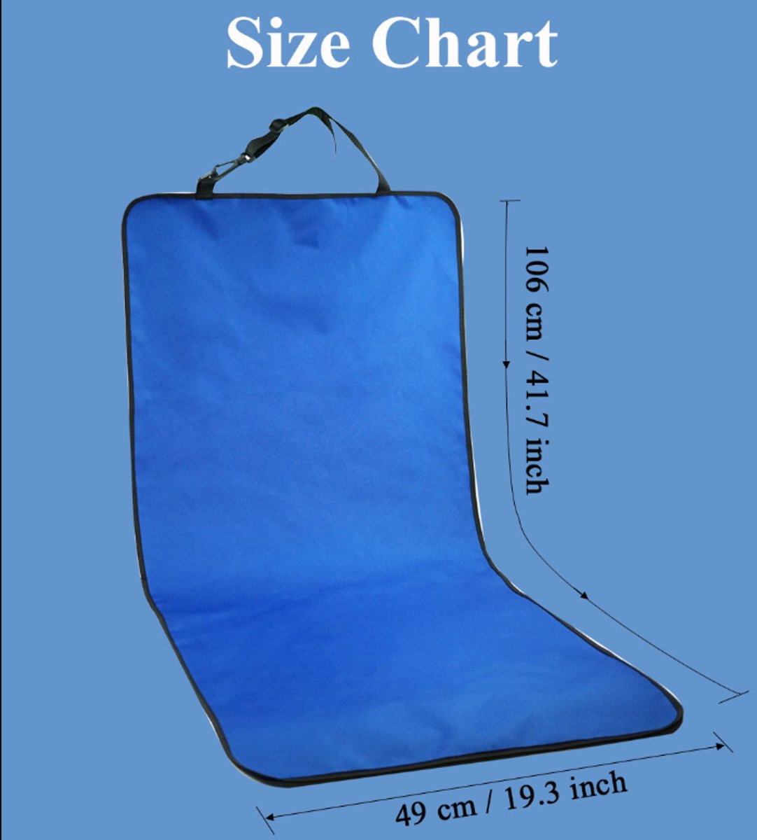 Pet Car Seat Covers - Pack of 2 - Pet Travel Mats - Mud-Proof Pet Car Seat Covers - Car Interior Protectors - Waterproof and Scratch-Resistant - Suitable for Cars and Trucks