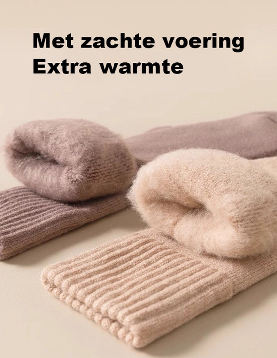 Thick Winter Socks Men - House Socks - Fluffy Socks - Casual Socks - Work Socks - 6-Pack Socks Men 43 46 - Size 40-46 - Black, White, Gray