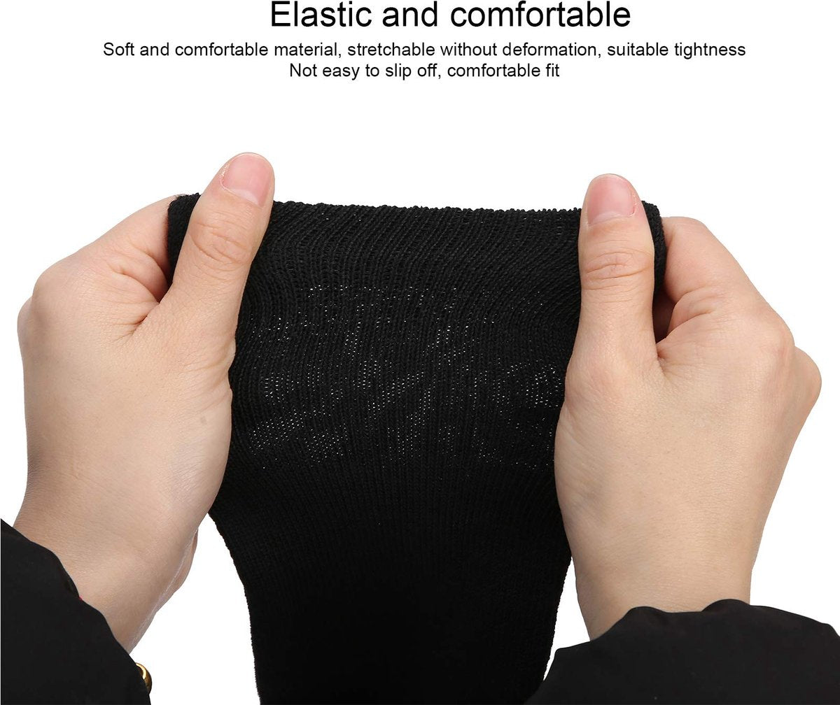 Socks - Pack of 5 pairs - Split Toe Socks - Breathable - Men's Socks - Sports Socks (Black)