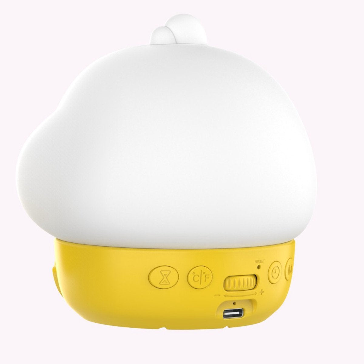 Night Light for Kids - Duck-Shaped Night Light - Temperature Display - RGB Color Change - Wake-Up Timer - Bedroom Desk Lamp - Silicone Baby Night Light