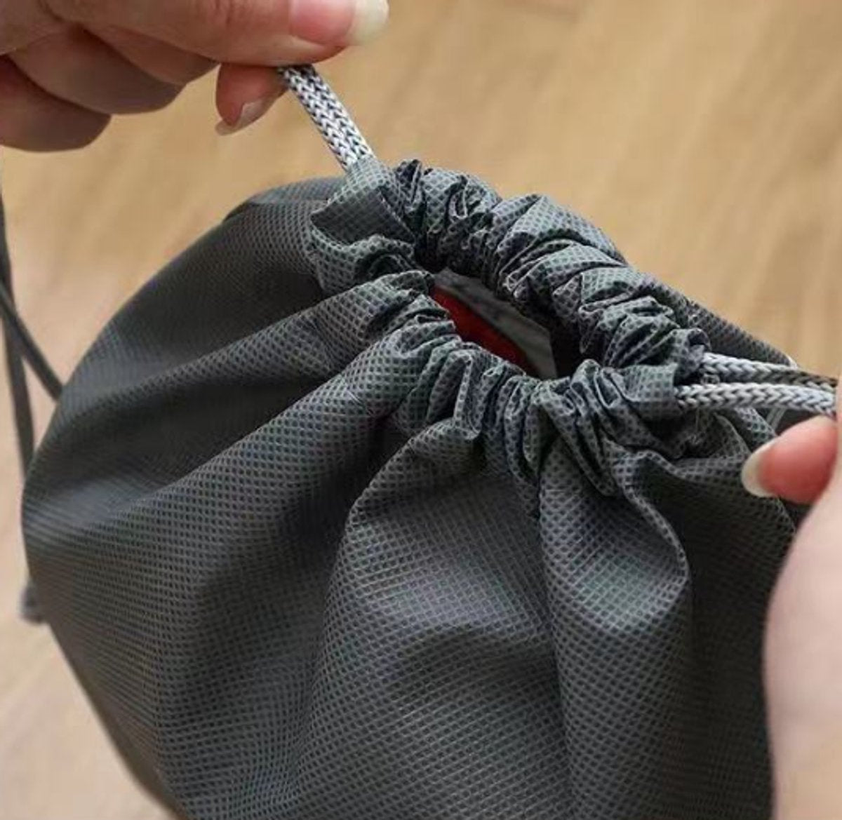 Shoe Bags - 5 Pieces - Shoe Bag - Travel and Storage Bag - Water-Repellent - Travel Organizer - Gray (36*26.5 cm)