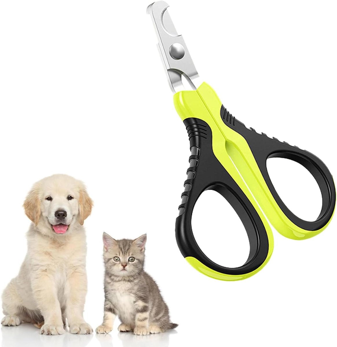 Pet Nail Clippers - Professional Pet Nail Clippers - Scissors - Stainless Steel - Cat Nail Clippers - Suitable for Small Dogs, Puppies, and Cats