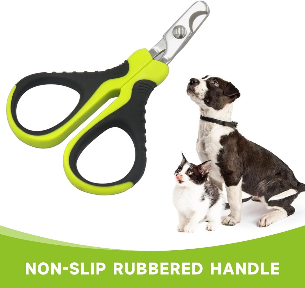 Pet Nail Clippers - Professional Pet Nail Clippers - Scissors - Stainless Steel - Cat Nail Clippers - Suitable for Small Dogs, Puppies, and Cats